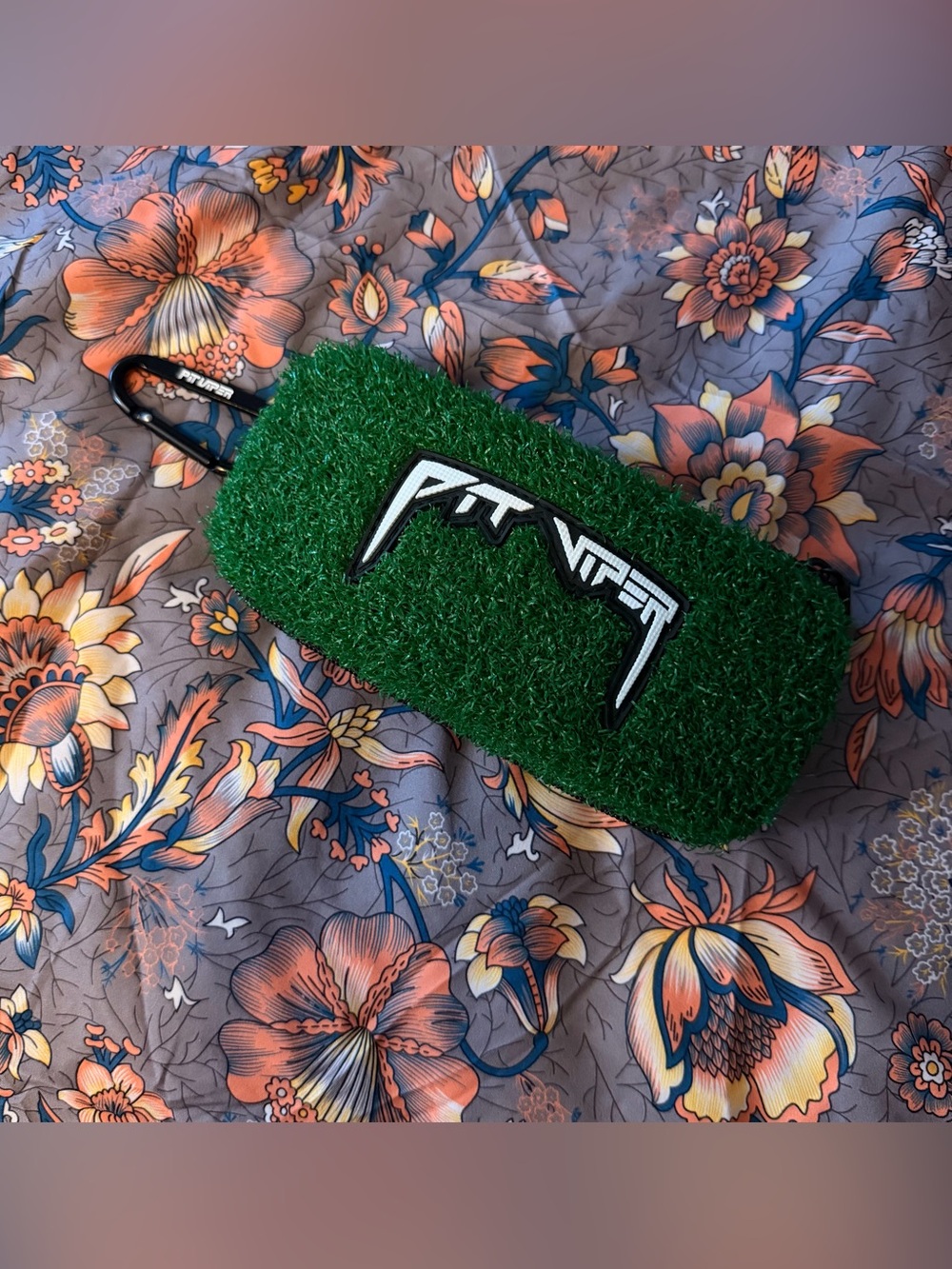 Pit Viper Green Turf Sunglasses Pouch